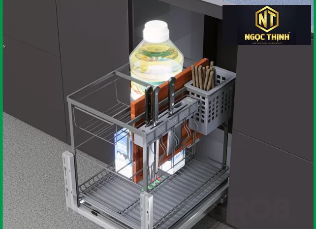 KỆ ĐỰNG DAO THỚT HỢP KIM SƠN NANO TẠI Phước Thiền